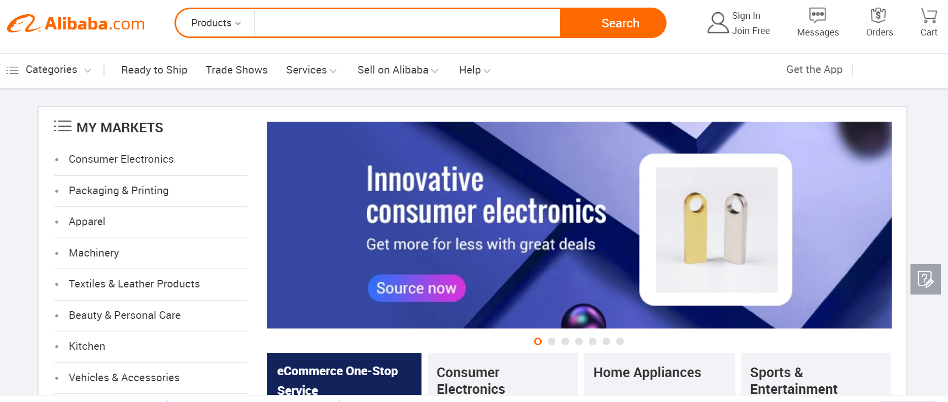 Cara belanja online di marketplace china Alibaba